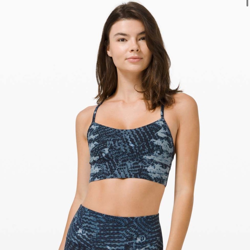 Lululemon Flow Y Bra Long Line Nulu